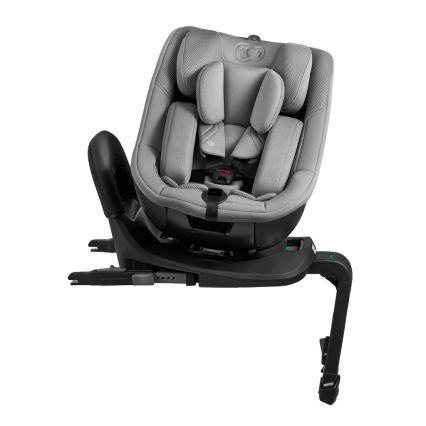 KINDERKRAFT - Autokindersitz mit drehbarer Basis I-GUARD i-Size 40-105 cm grau