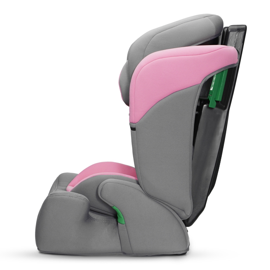 KINDERKRAFT - Autositz COMFORT UP i-Größe (76-150 cm) grau/rosa