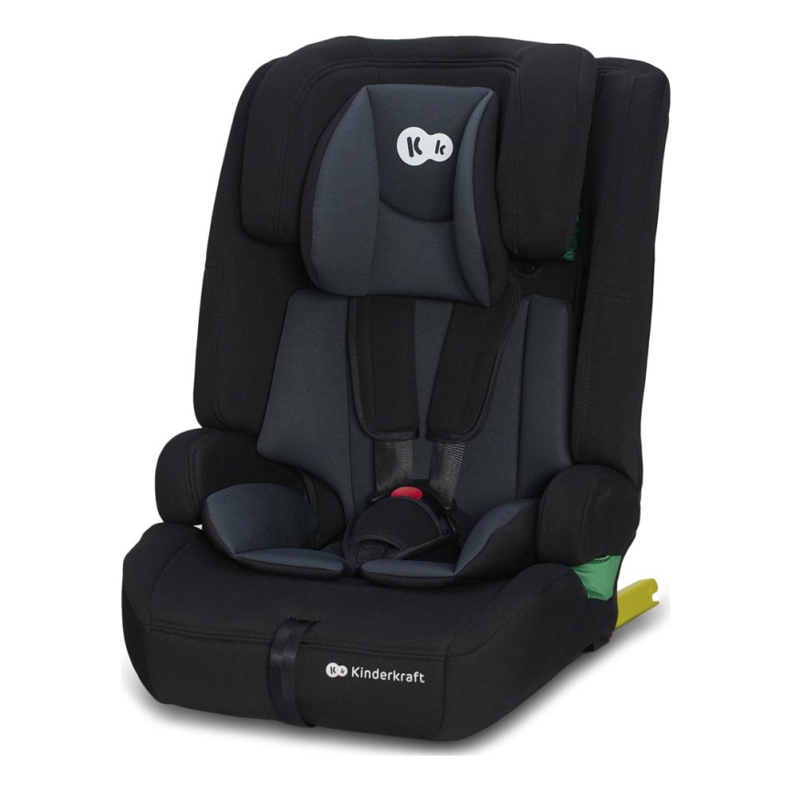 KINDERKRAFT - Autositz SAFETY FIX 2 i-Größe (76-150 cm) schwarz