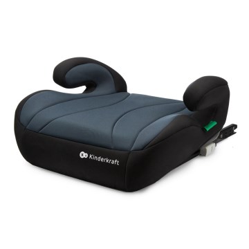 KINDERKRAFT - Autositzerhöhung I-BOOST i-Size 135-150 cm schwarz