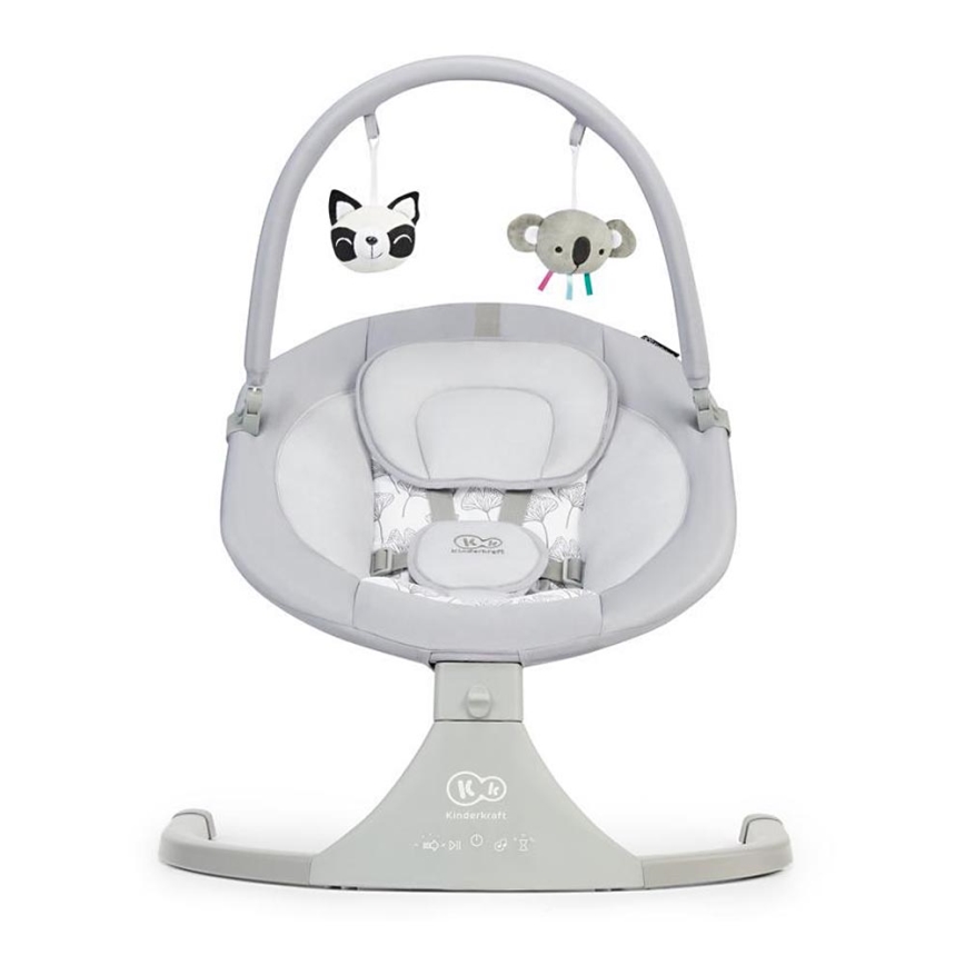 KINDERKRAFT - Baby-Vibrationsschaukel mit Melodie 2in1 LULI