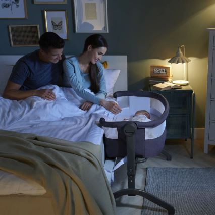 KINDERKRAFT – Babybett 2in1 BEA grau