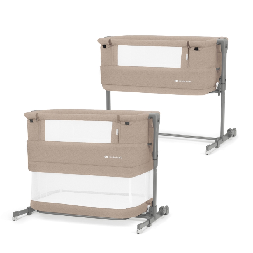KINDERKRAFT - Babybett NESTE GROW beige