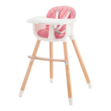 KINDERKRAFT - Esstischstuhl für Kinder SIENNA Buche/rosa