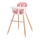KINDERKRAFT - Esstischstuhl für Kinder SIENNA Buche/rosa