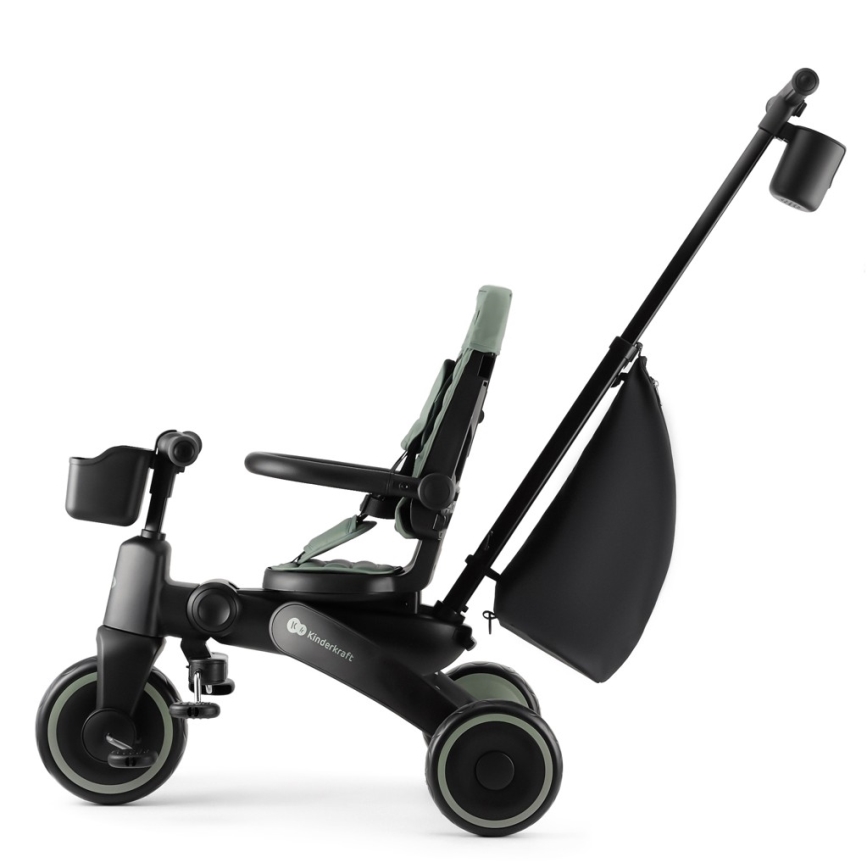KINDERKRAFT - Kinder-Dreirad 4-in-1 JAZZ 2 grün