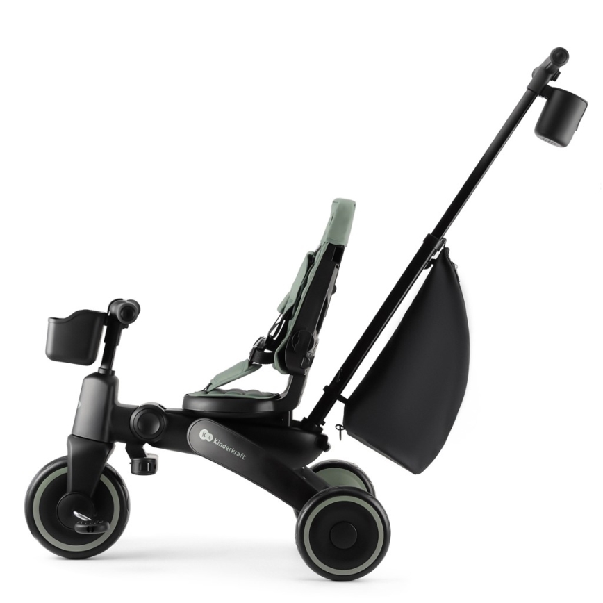 KINDERKRAFT - Kinder-Dreirad 4-in-1 JAZZ 2 grün