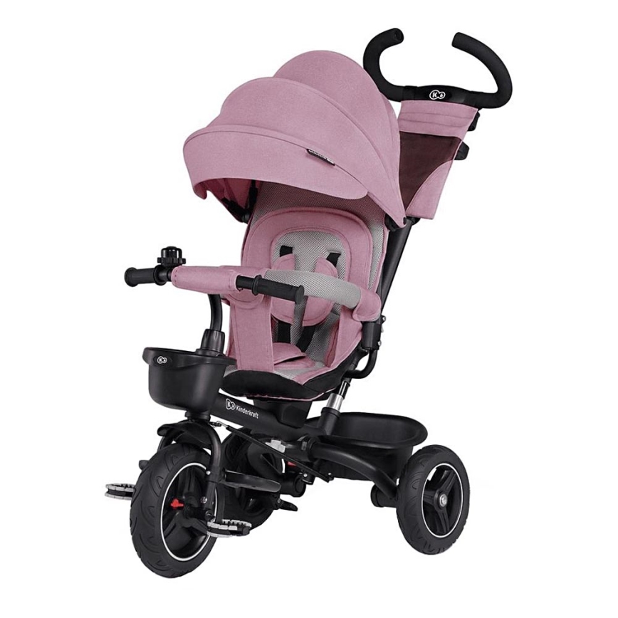 KINDERKRAFT – Kinder-Dreirad 5in1 SPINSTEP rosa