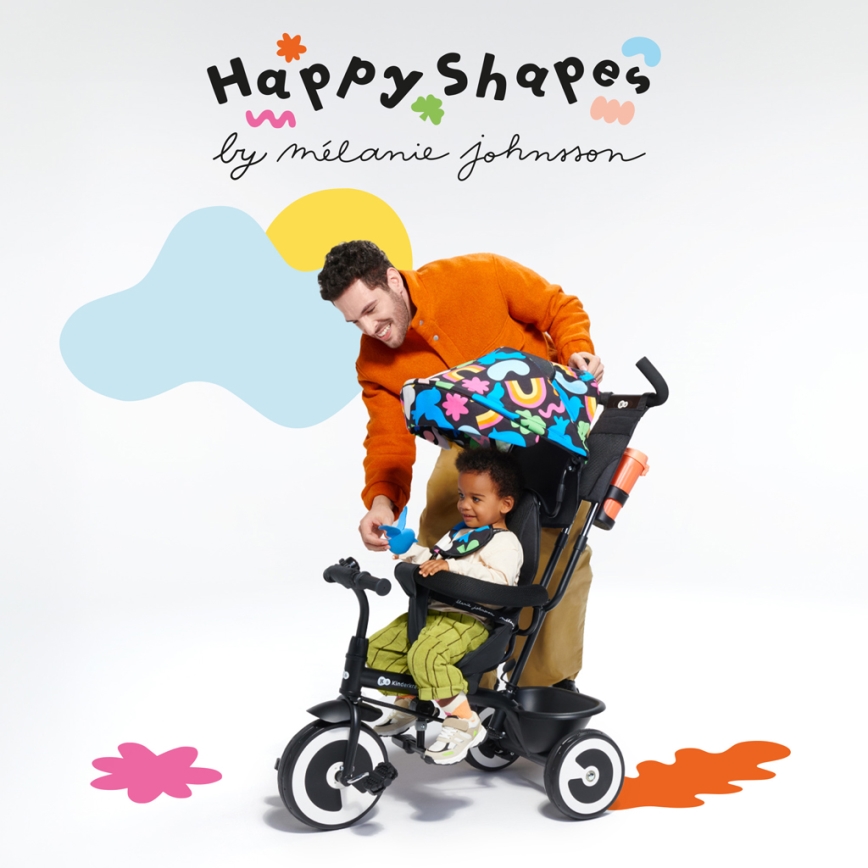 KINDERKRAFT - Kinder-Dreirad ASTON Happy shapes
