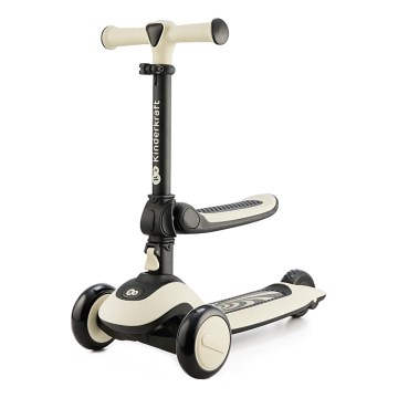 KINDERKRAFT - Kinder-Scooter 2in1 HALLEY Stone weiß