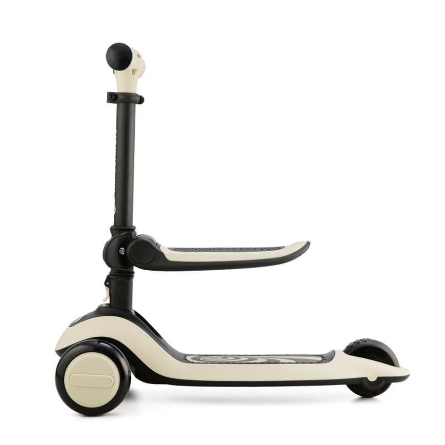 KINDERKRAFT - Kinder-Scooter 2in1 HALLEY Stone weiß