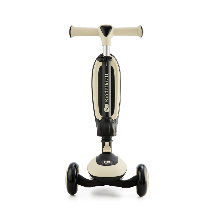KINDERKRAFT - Kinder-Scooter 2in1 HALLEY Stone weiß