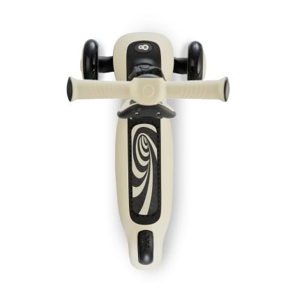 KINDERKRAFT - Kinder-Scooter 2in1 HALLEY Stone weiß