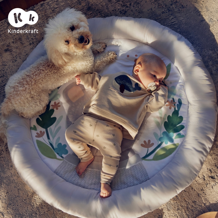 KINDERKRAFT - Kinder-Spieldecke COZYPLAY, grau