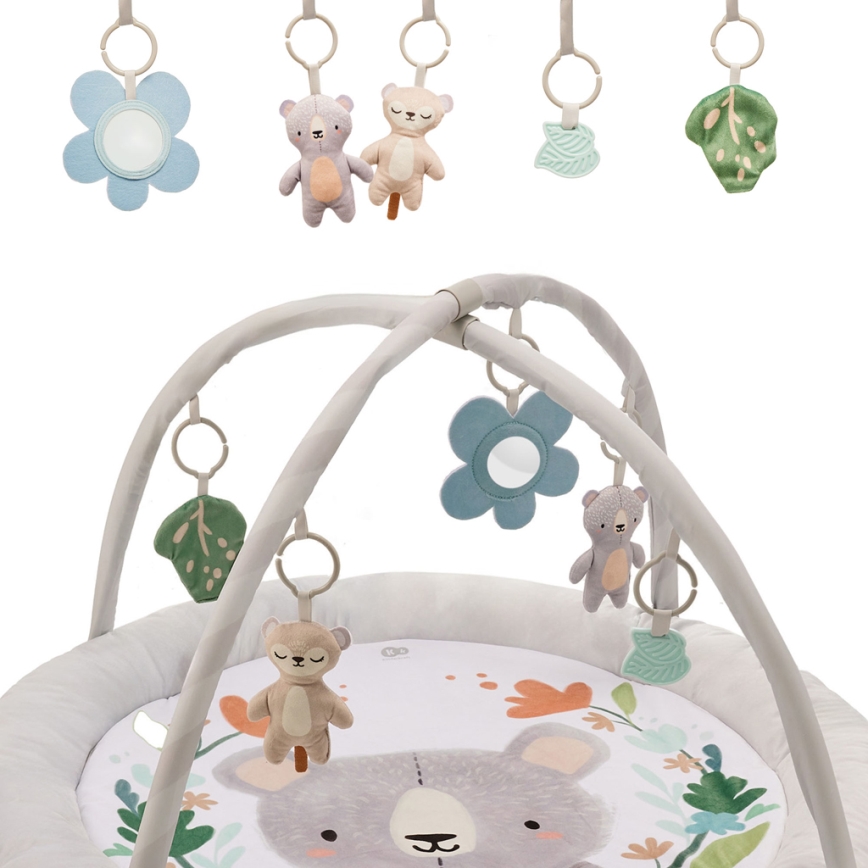 KINDERKRAFT - Kinder-Spieldecke COZYPLAY, grau
