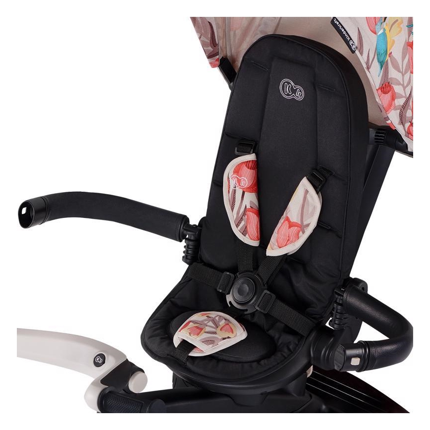 KINDERKRAFT – Kinderdreirad 5in1 EASYTWIST beige/schwarz