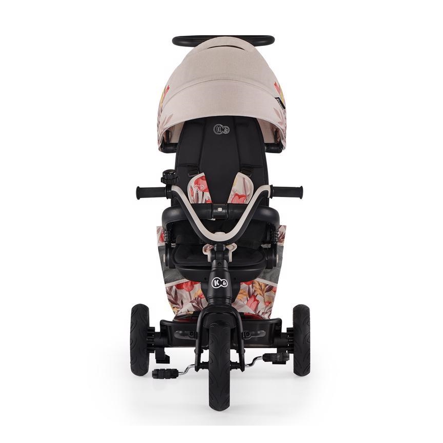 KINDERKRAFT – Kinderdreirad 5in1 EASYTWIST beige/schwarz