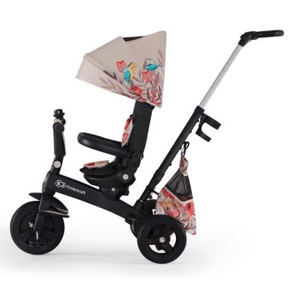 KINDERKRAFT – Kinderdreirad 5in1 EASYTWIST beige/schwarz