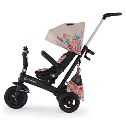 KINDERKRAFT – Kinderdreirad 5in1 EASYTWIST beige/schwarz