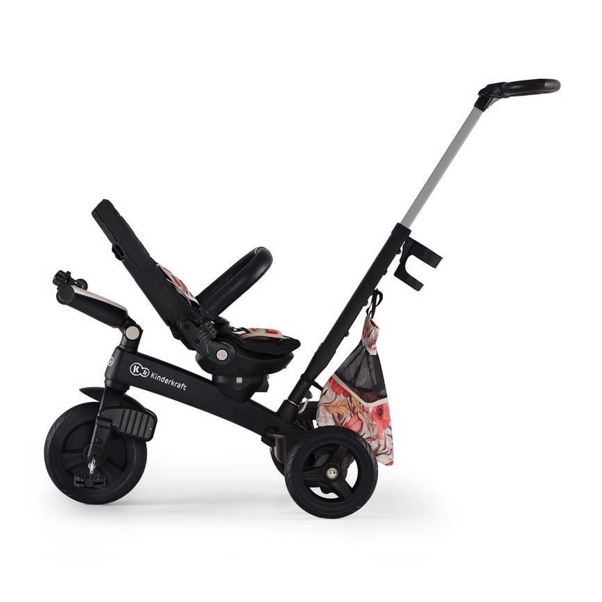 KINDERKRAFT – Kinderdreirad 5in1 EASYTWIST beige/schwarz