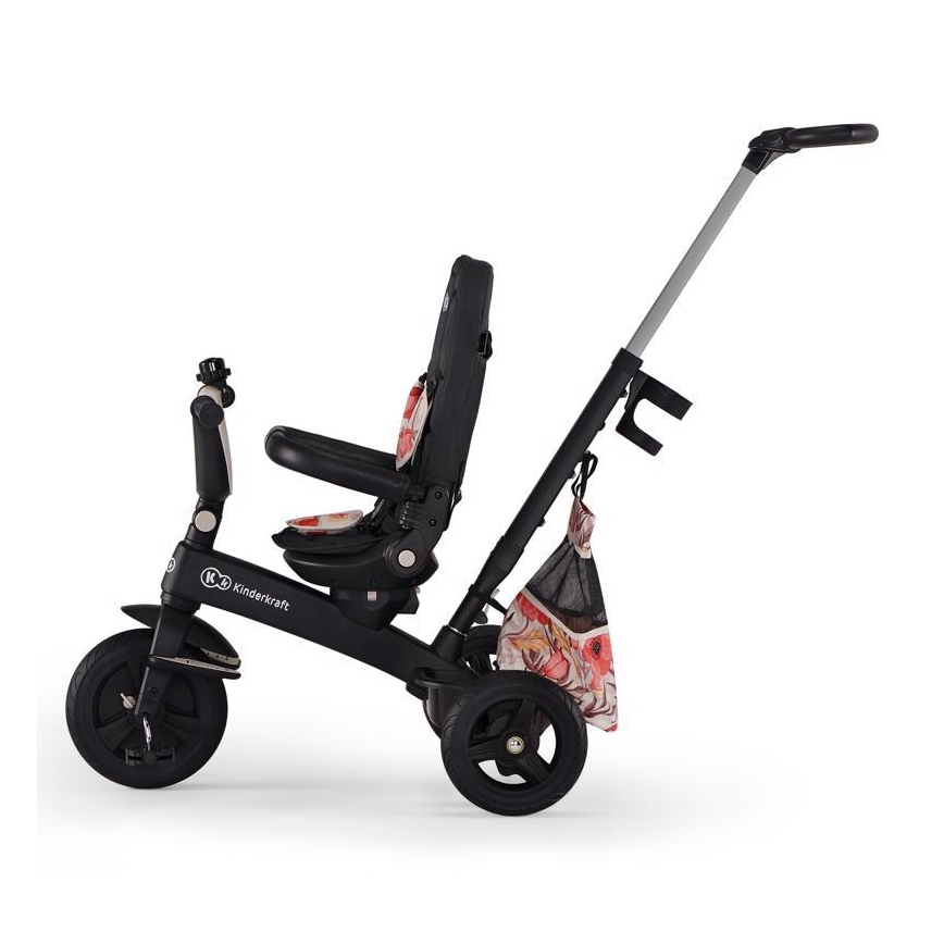 KINDERKRAFT – Kinderdreirad 5in1 EASYTWIST beige/schwarz