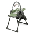 KINDERKRAFT - Kinderhochstuhl 2-in-1 TUMMIE grün