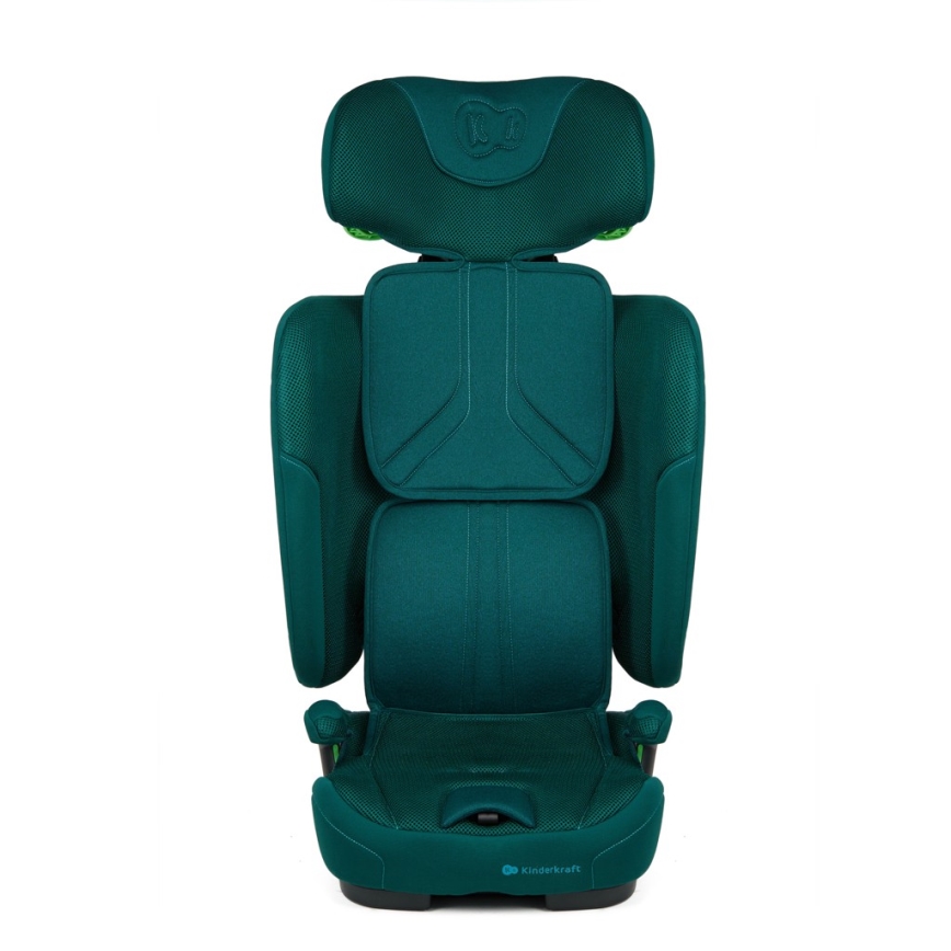 KINDERKRAFT - Kindersitz FIX2GO i-Size 76-150 cm türkis