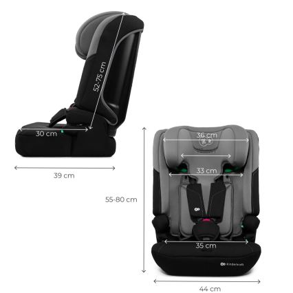 KINDERKRAFT - Kindersitz I-COMFY i-Size 76-150 cm grau