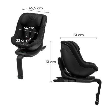 KINDERKRAFT - Kindersitz I-GUARD PRO i-Size 61-105 cm schwarz