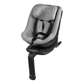 KINDERKRAFT - Kindersitz mit drehbarer Basis I-GUARD PRO i-Size 61-105 cm grau