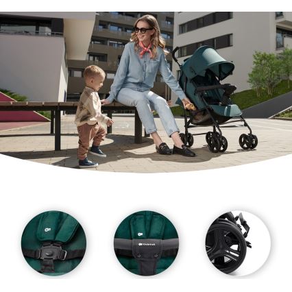 KINDERKRAFT - Kinderwagen TIK Green Wald