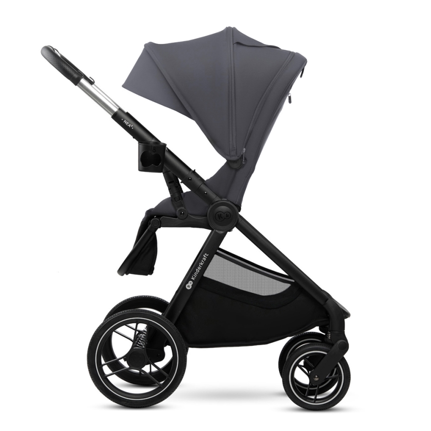 KINDERKRAFT - Kombi-Kinderwagen 2in1 NEA 2 Dunkelgrau