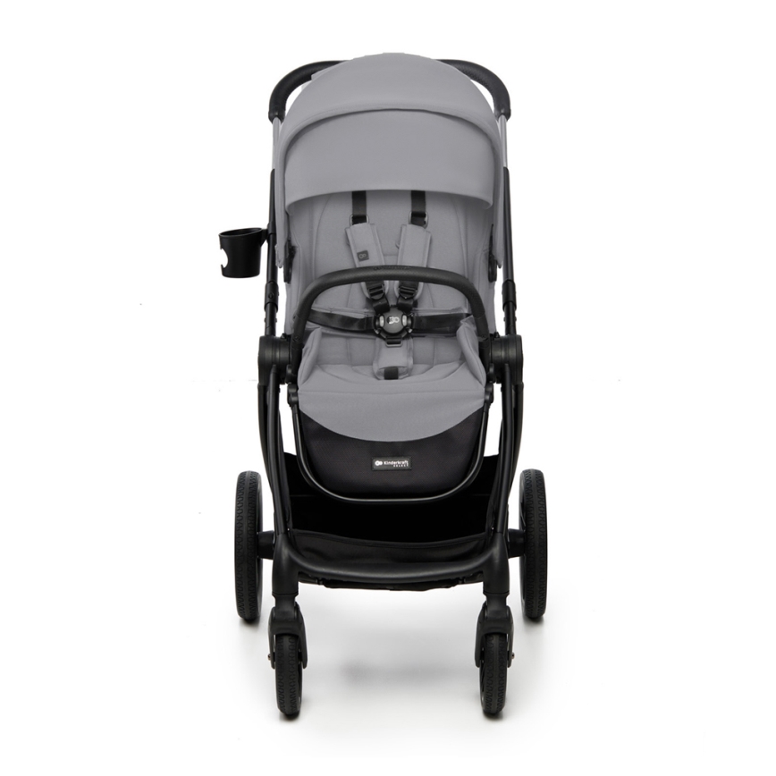KINDERKRAFT - Kombi-Kinderwagen 2in1 NEA 2 Platinum grau