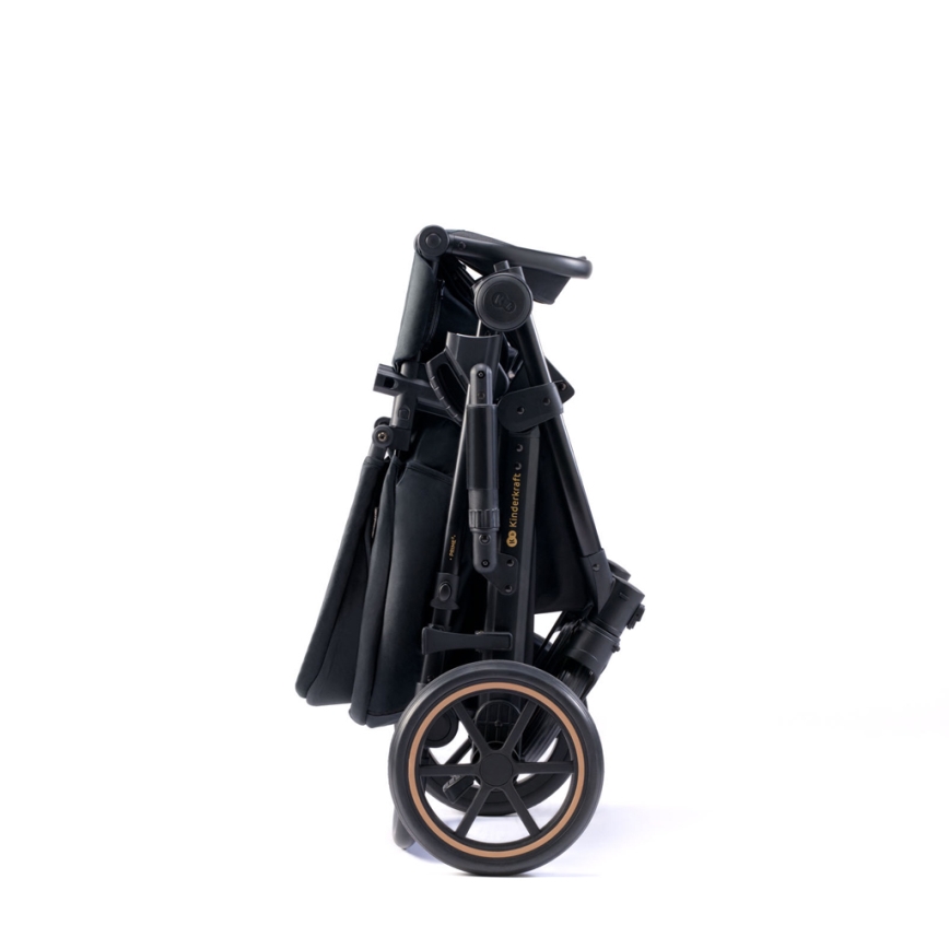 KINDERKRAFT - Kombi-Kinderwagen 2in1 PRIME 2 schwarz