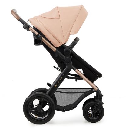 KINDERKRAFT - Kombi-Kinderwagen 3in1 MOOV 2 AIR Sand beige + Kindersitz MINK PRO