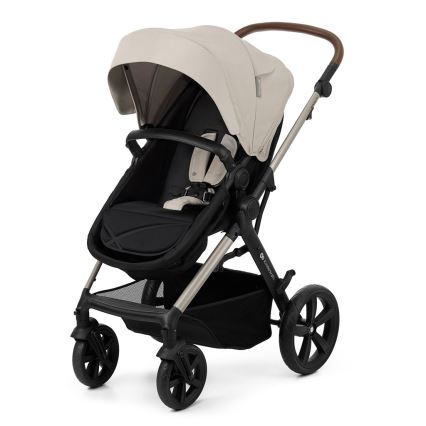 KINDERKRAFT - Kombi-Kinderwagen 3in1 MOOV 2 Moonlight grau + Kindersitz MINK PRO