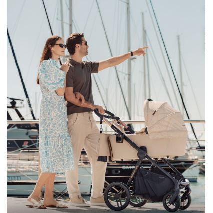 KINDERKRAFT - Kombikinderwagen 2-in-1 NEA 2 Dune Whisper Bizuu