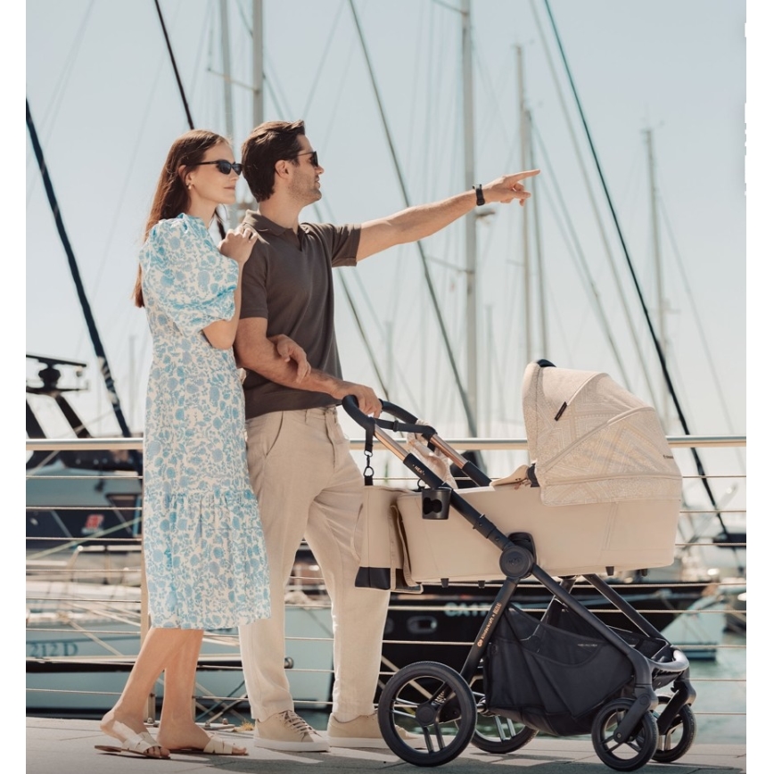 KINDERKRAFT - Kombikinderwagen 2-in-1 NEA 2 Dune Whisper Bizuu
