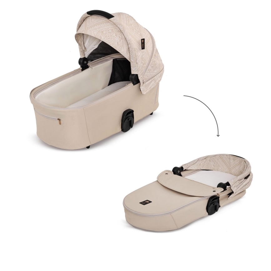 KINDERKRAFT - Kombikinderwagen 2-in-1 NEA 2 Dune Whisper Bizuu