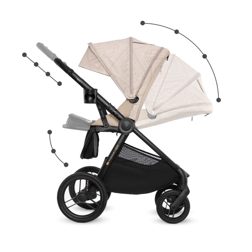 KINDERKRAFT - Kombikinderwagen 2-in-1 NEA 2 Dune Whisper Bizuu