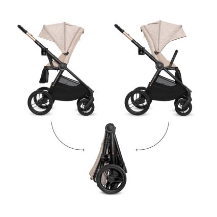 KINDERKRAFT - Kombikinderwagen 2-in-1 NEA 2 Dune Whisper Bizuu