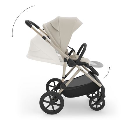 KINDERKRAFT - Kombikinderwagen 3-in-1 PRIME 3 Sand Dune