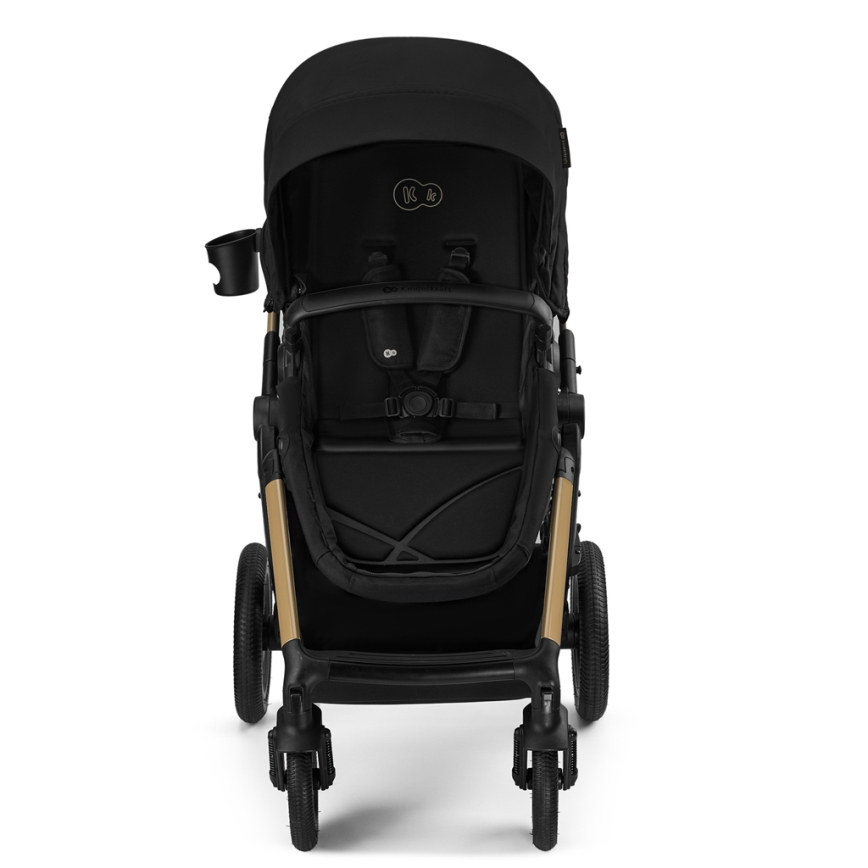 KINDERKRAFT - Kombinierter 3-in-1-Kinderwagen MOOV 2 XL Air Black