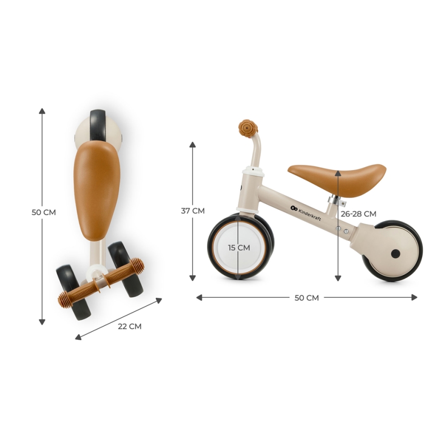 KINDERKRAFT - Laufrad CUTIE beige
