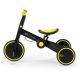 KINDERKRAFT - Laufrad für Kinder 3in1 4TRIKE gelb/schwarz