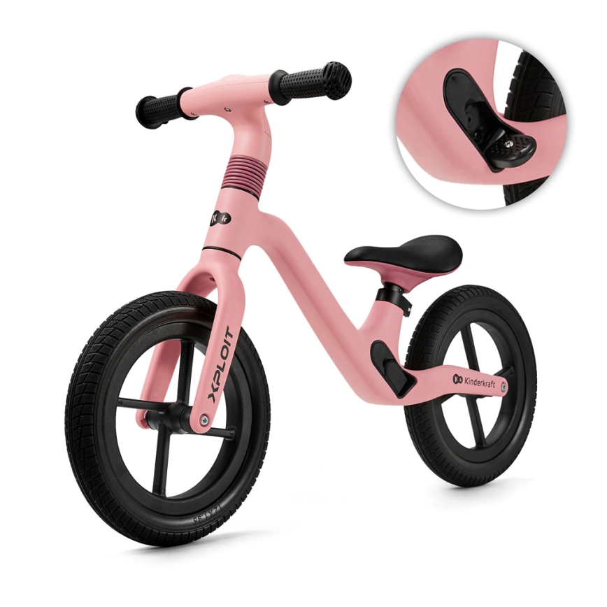 KINDERKRAFT - Laufrad XPLOIT Bubblegum rosa