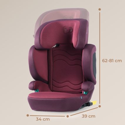 KINDERKRAFT SELECT - Auto-Kindersitz XPAND 2 i-Size (100-150 cm) Premium Cherry pearl