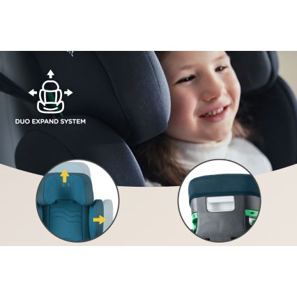 KINDERKRAFT SELECT - Auto-Kindersitz XPAND 2 i-Size (100-150 cm) Premium Harbour blau