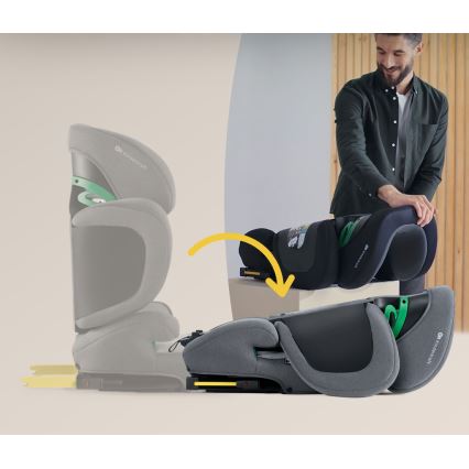 KINDERKRAFT SELECT - Auto-Kindersitz XPAND 2 i-Size (100-150 cm) Premium Rakete grau