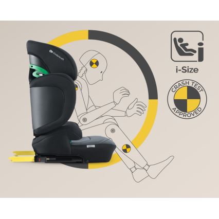 KINDERKRAFT SELECT - Auto-Kindersitz XPAND 2 i-Size (100-150cm) Premium Graphite schwarz